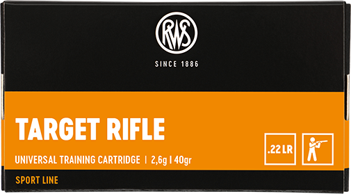 RWS Target Rifle Ammo .22LR Box of 50