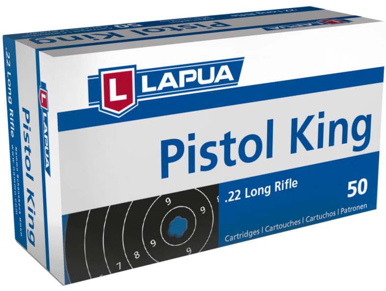 Lapua Pistol King .22LR Ammunition, 50rds