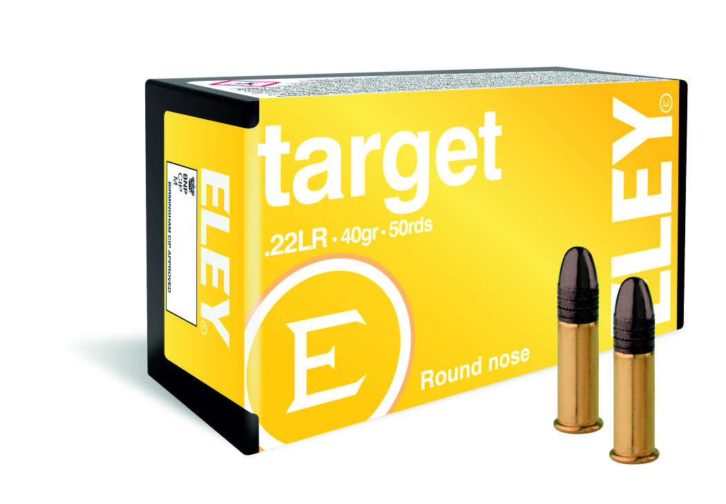 ELEY Target, 500 rounds, 10 boxes of 50 rounds each